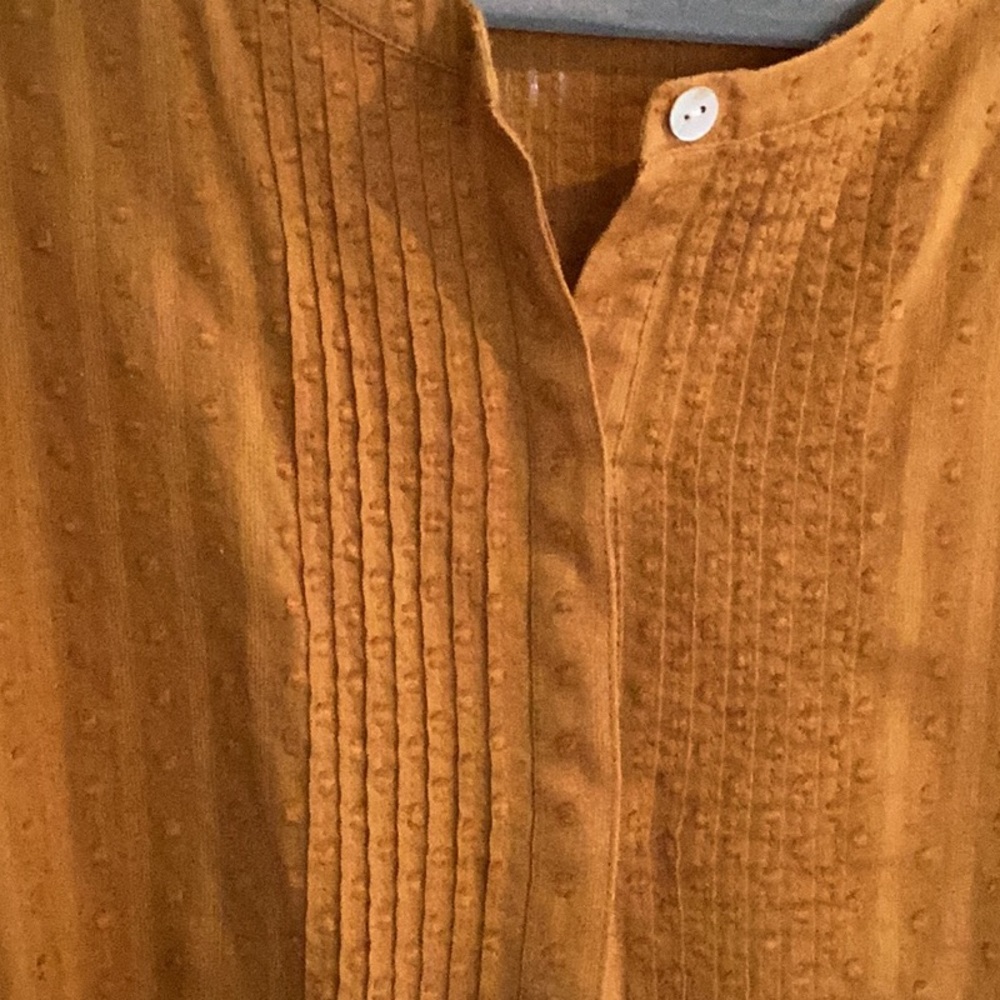 J Jill 100% cotton long sleeved tunic style blouse - Picture 3 of 5